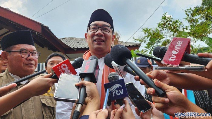 Cagub Jakarta nomor urut 1 Ridwan Kamil (Adrial/detikcom)