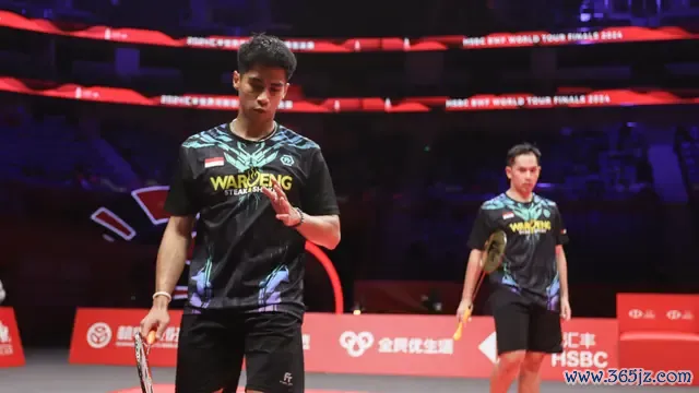 Sabar Karyaman Gutama/Moh Reza Pahlevi Isfahani - BWF World Tour Finals 2024 - Bulu Tangkis